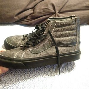 SK8 Hi slim suede crackle Vans
